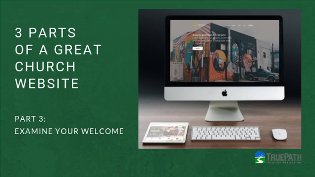 3 part of a great church website